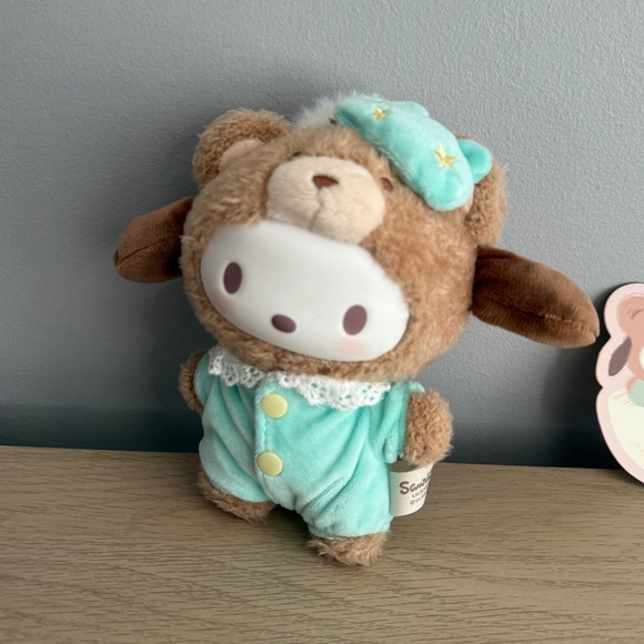 TOP TOY Sanrio Characters Latte Baby Plush Pochacco - Picture 3 of 3